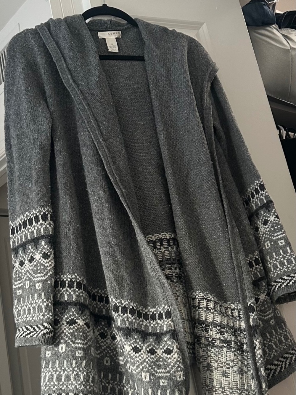 Kenar long snuggly sweater